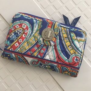 Vera Bradley Marina Paisley wallet