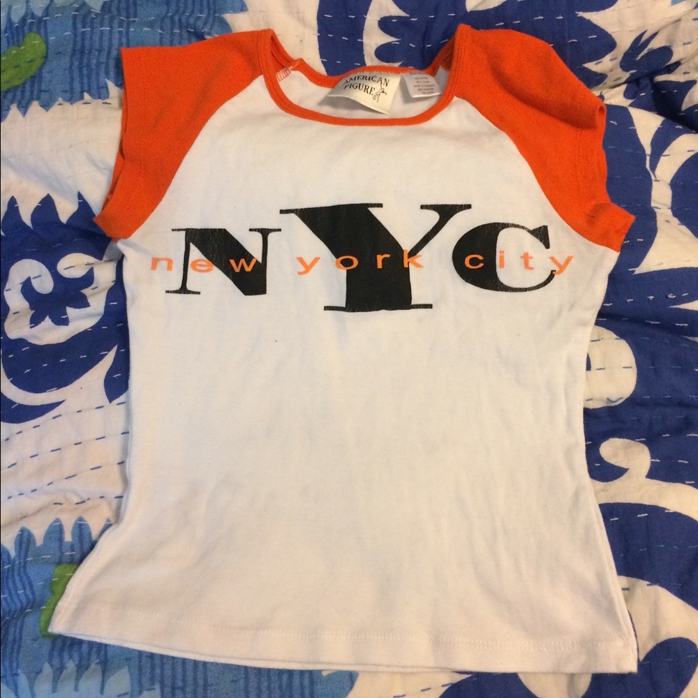 Vintage 90s New York baseball tee