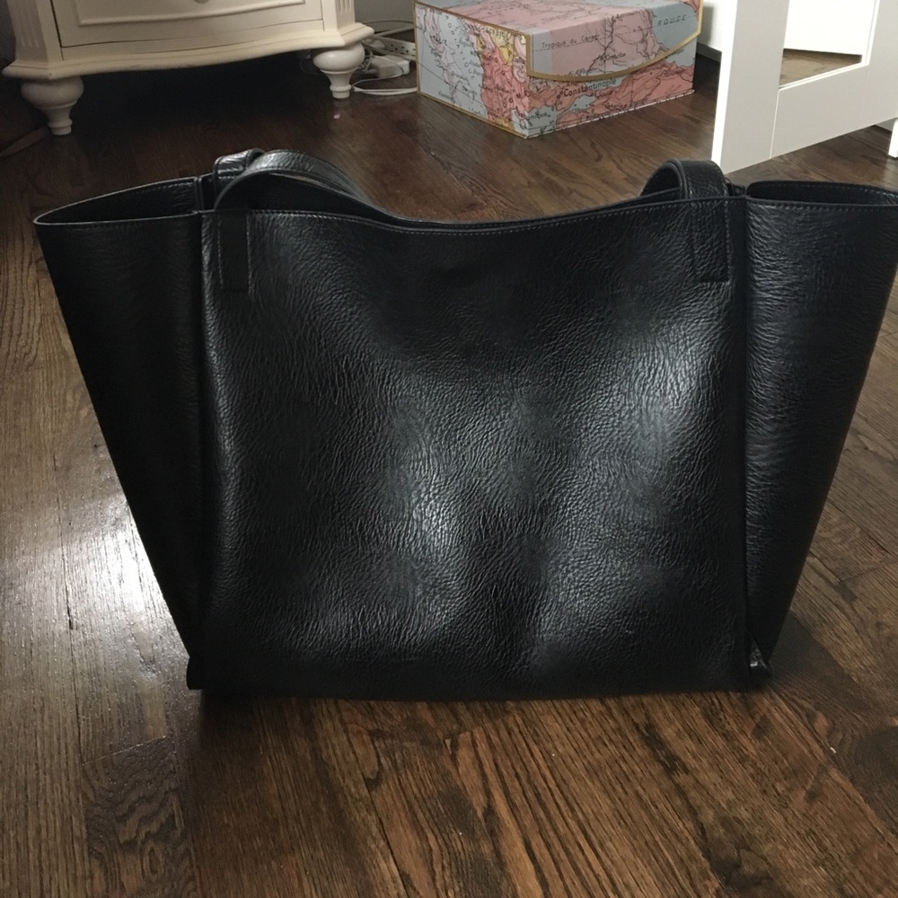 Urban outfitters leather tote bag
