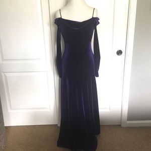 Jessica McClintock Purple Formal Dress