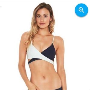 L*Space Chloe Wrap Swim Bikini Top