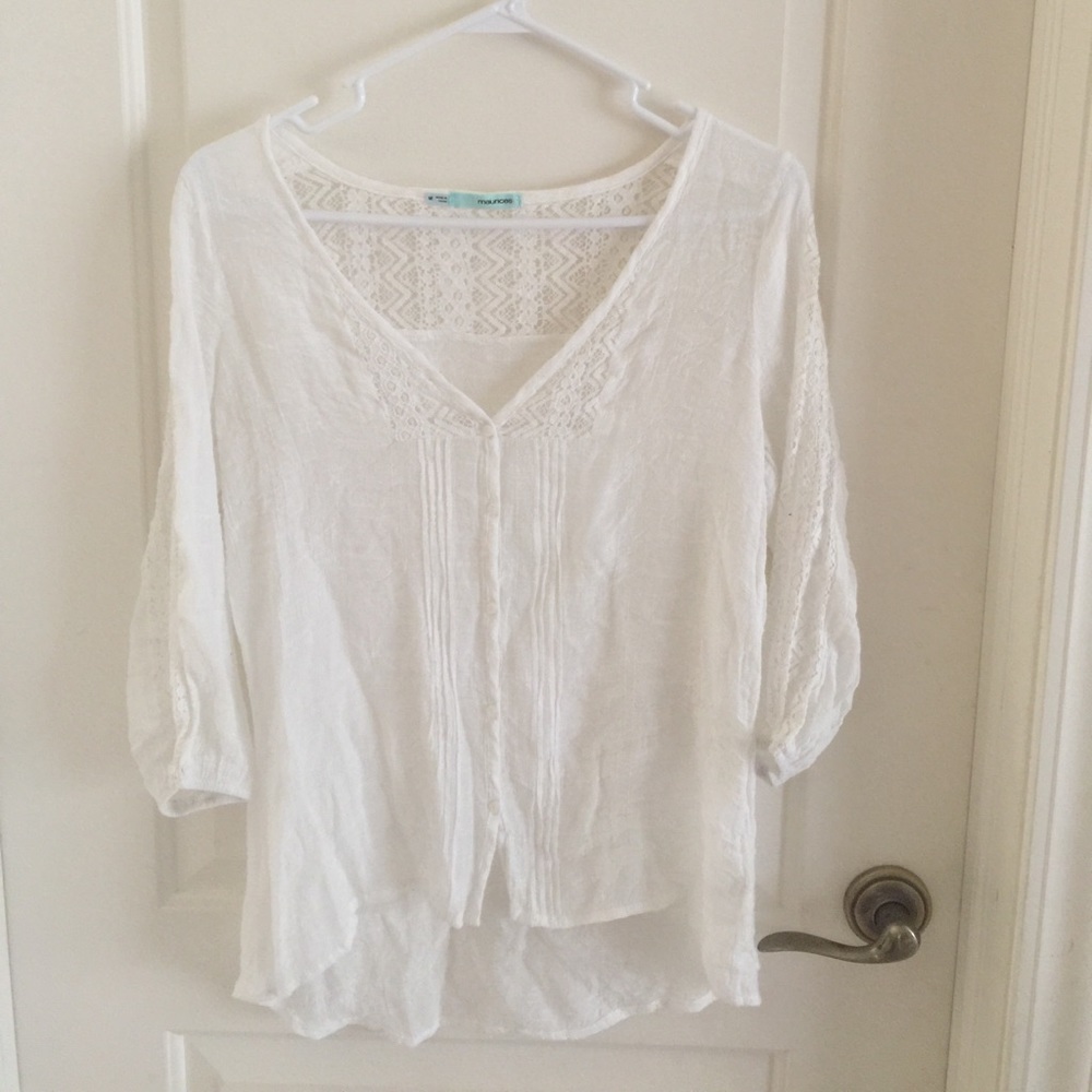White Maurice's top