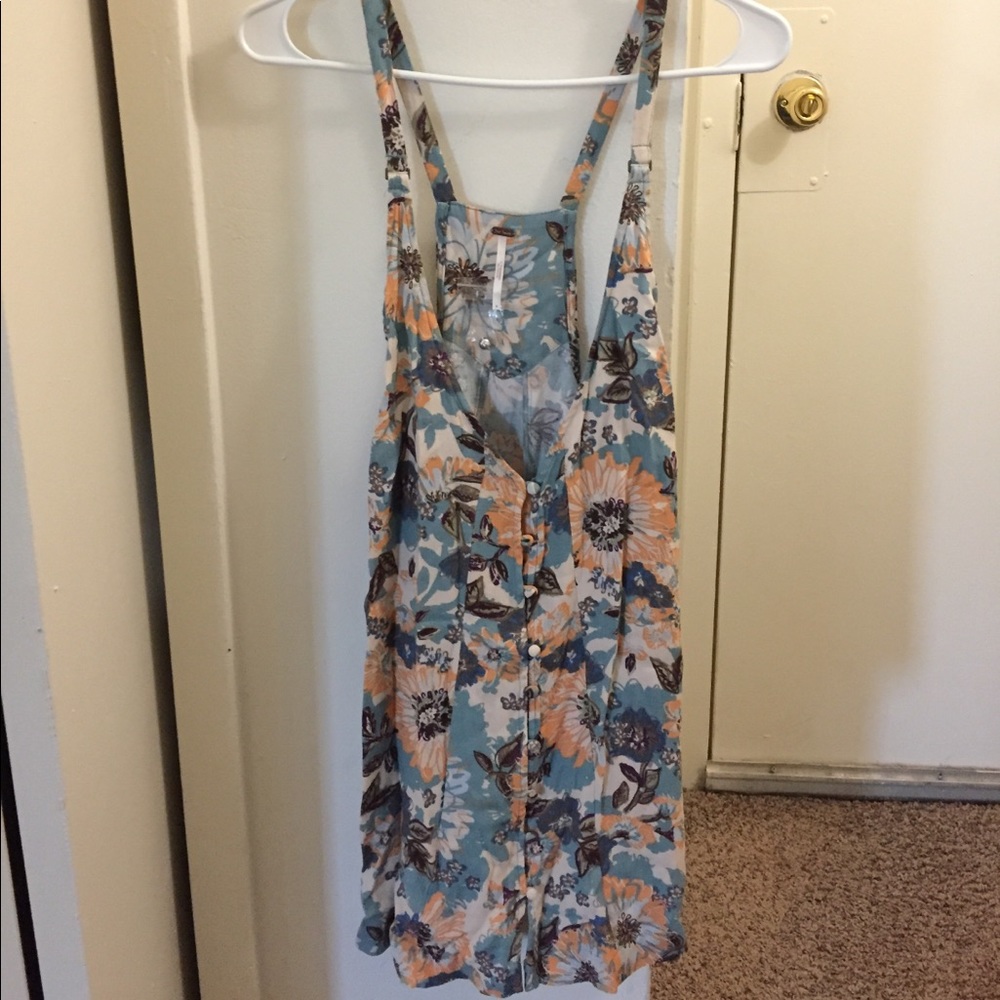 Floral Free People Tunic NWOT