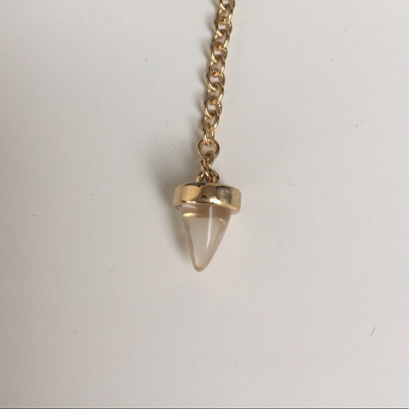 Rebecca Minkoff – Acorn Crystal Y-Necklace BNWT - Picture 4 of 7