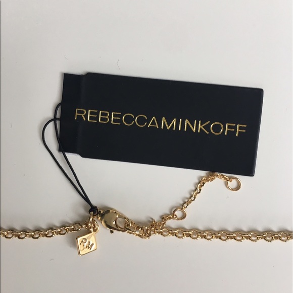 Rebecca Minkoff – Acorn Crystal Y-Necklace BNWT - Picture 5 of 7