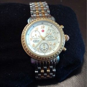 Michele Csx33 real gold/silver with diamonds!!