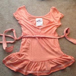 Trendy Hollister babydoll top