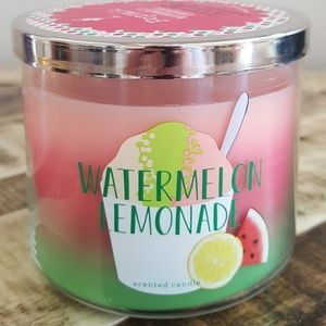 Bath & Body Works WATERMELON LEMONADE 3 Wick