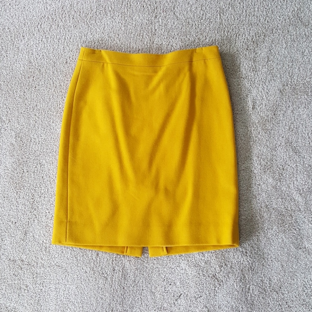 Jcrew wool pencil skirt