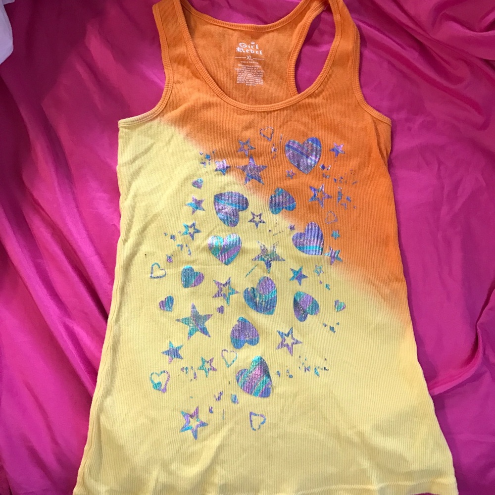 Girl Rebel Tie Dye Tank Pre-Loved Women's X-Large