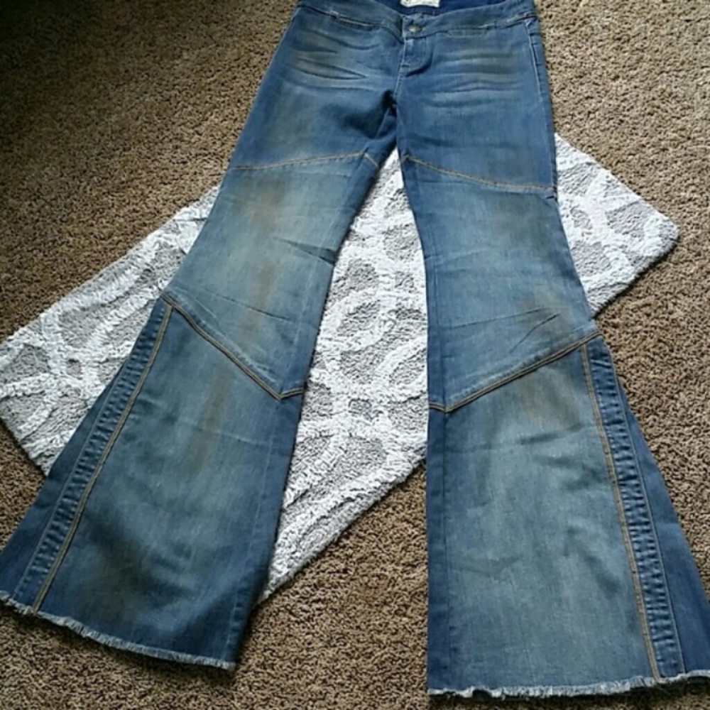 Free people bell bottom jeans