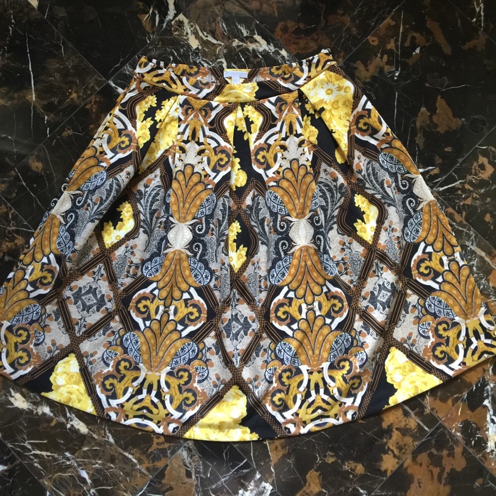 NY&Co Stretch Pleated Skirt