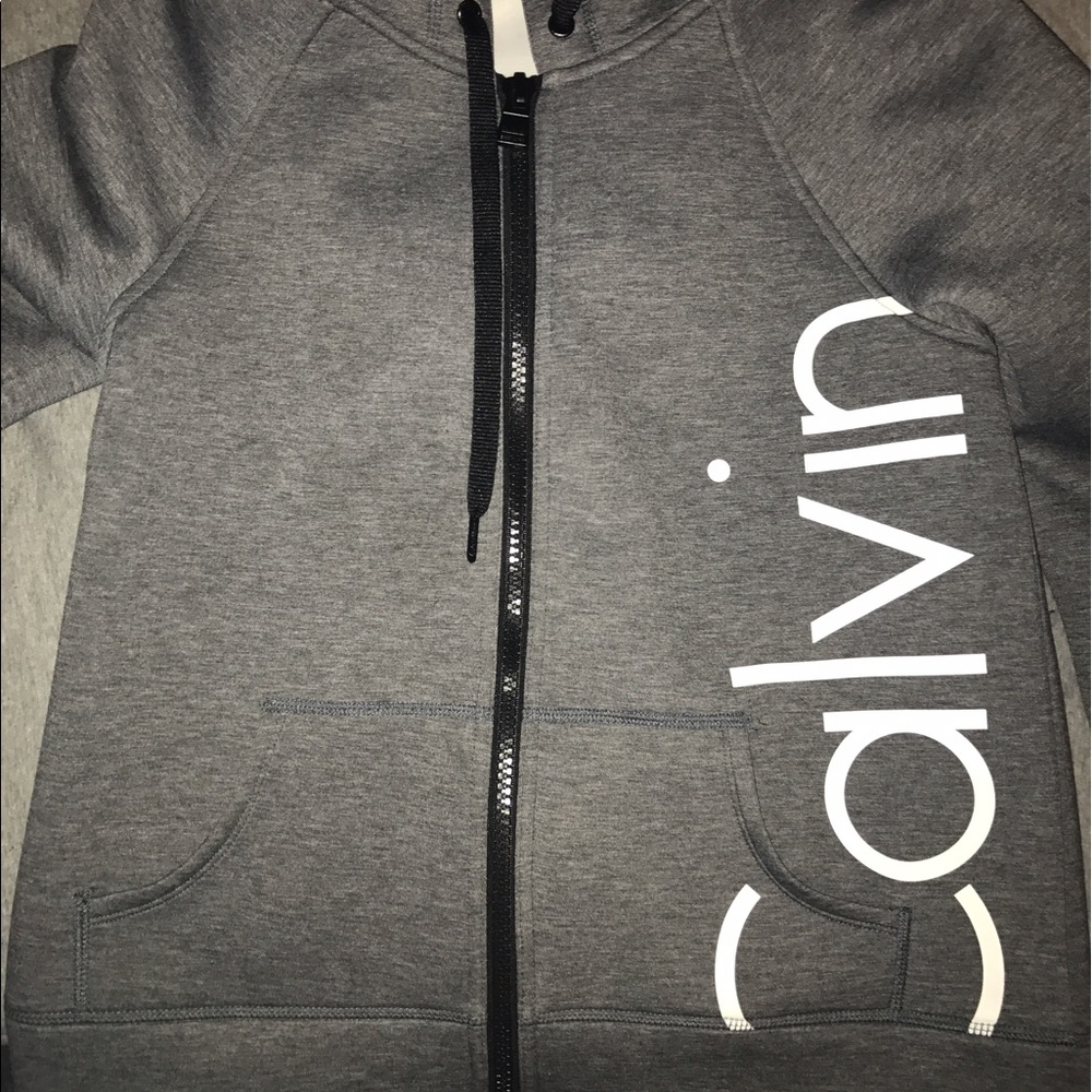 Calvin Klein performance zip up hoodie