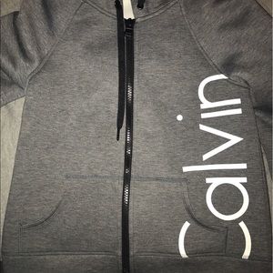 Calvin Klein performance zip up hoodie