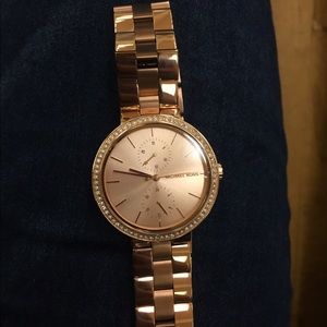 Rose Gold Michael Kors watch