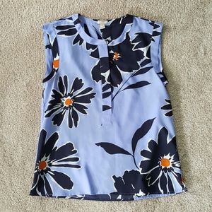 Jcrew sleeveless silky top