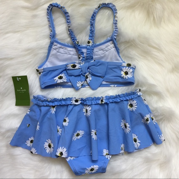 🐠🌼Kate Spade Daisy Two Piece Girls swimwear🐠🌼 - Picture 2 of 2