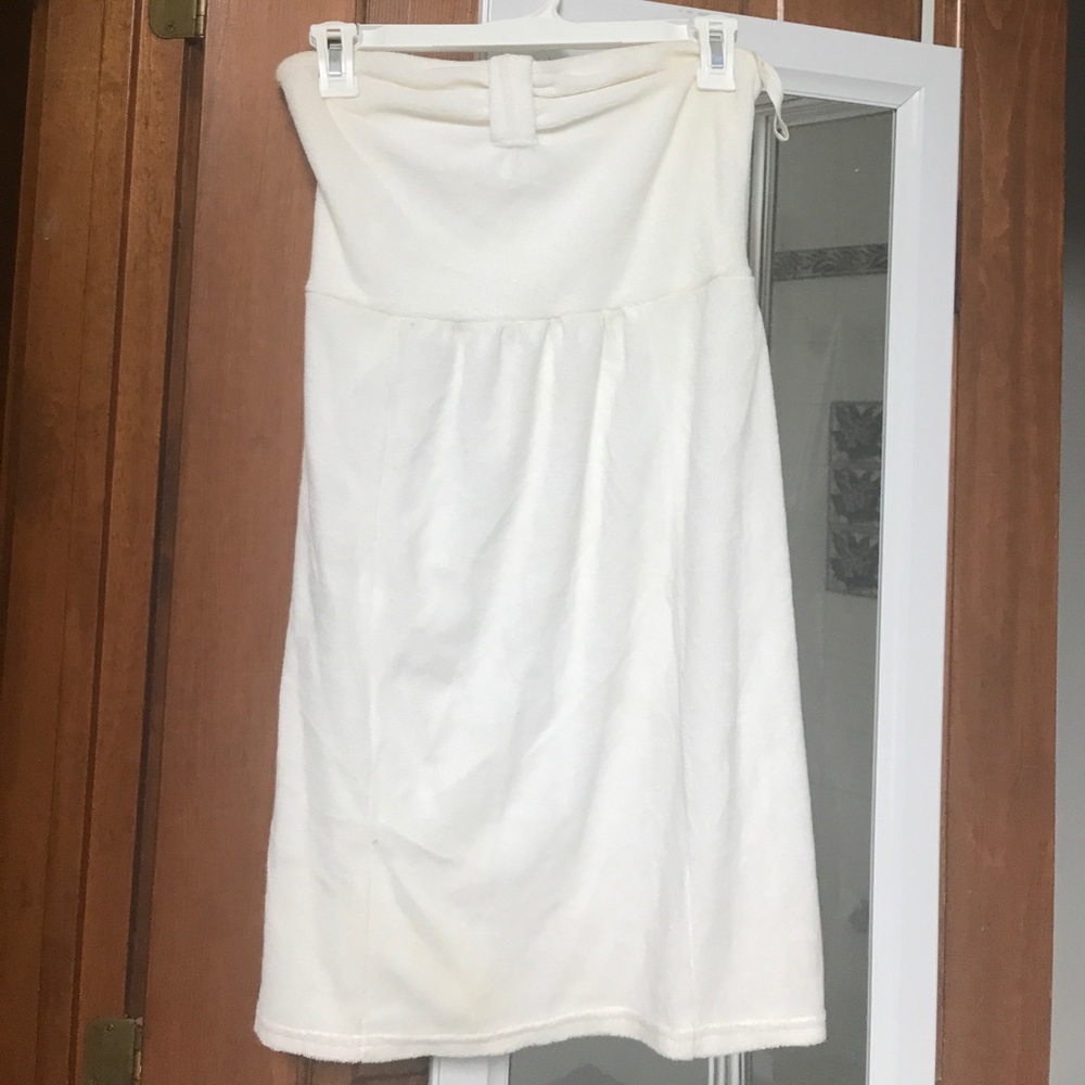 Juicy Couture White Terry Coverup/Dress