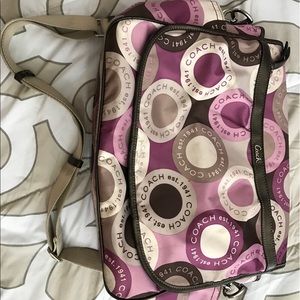 Coach diaper bag
