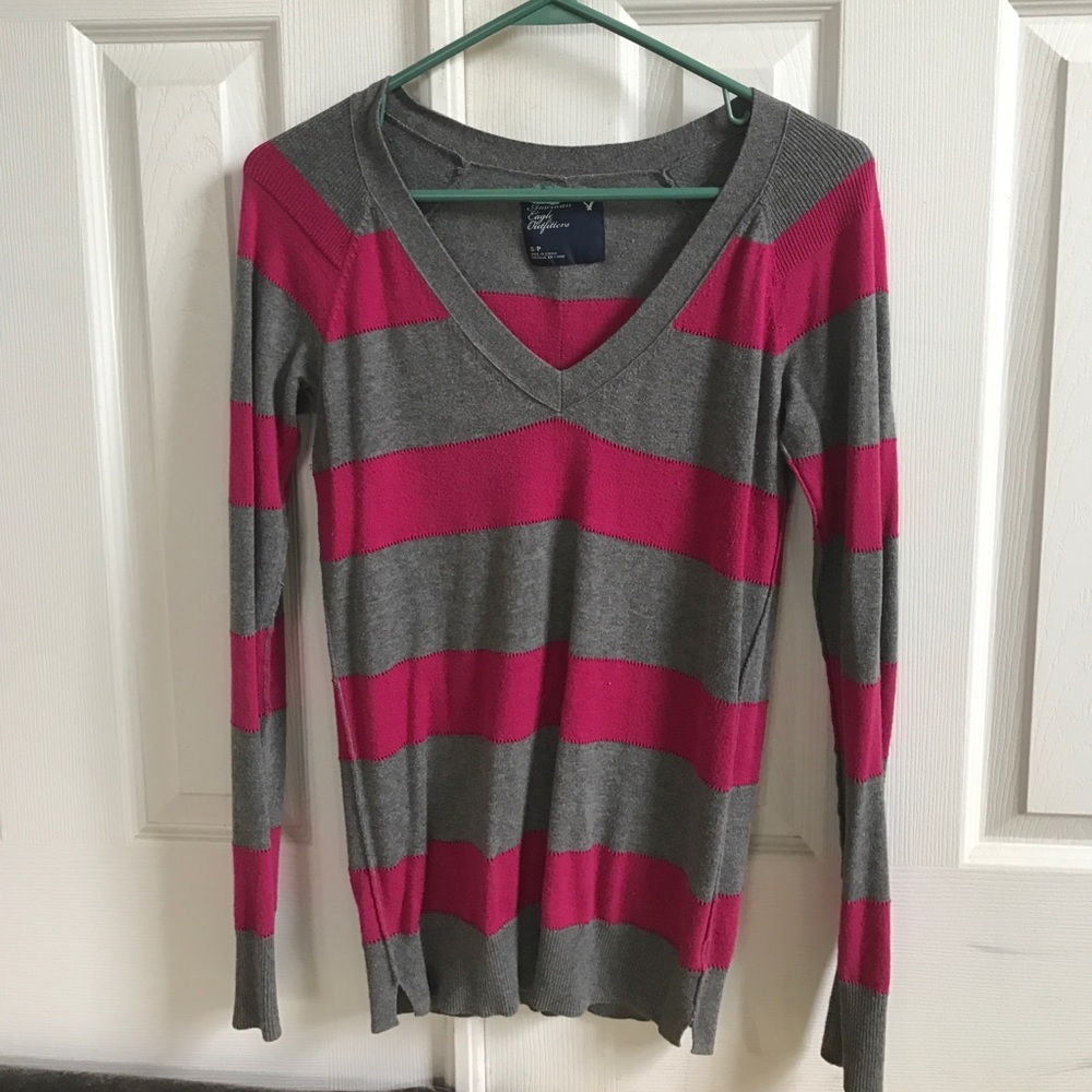Long sleeve strip shirt