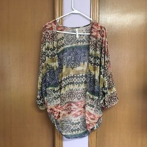 Kimono with sleeves. Women's size small.
