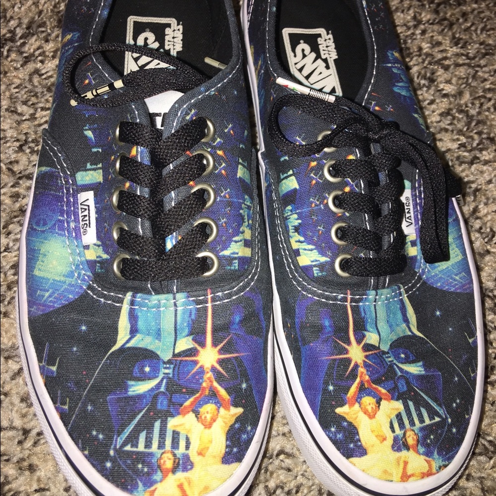 Vans Star Wars shoes men's 8