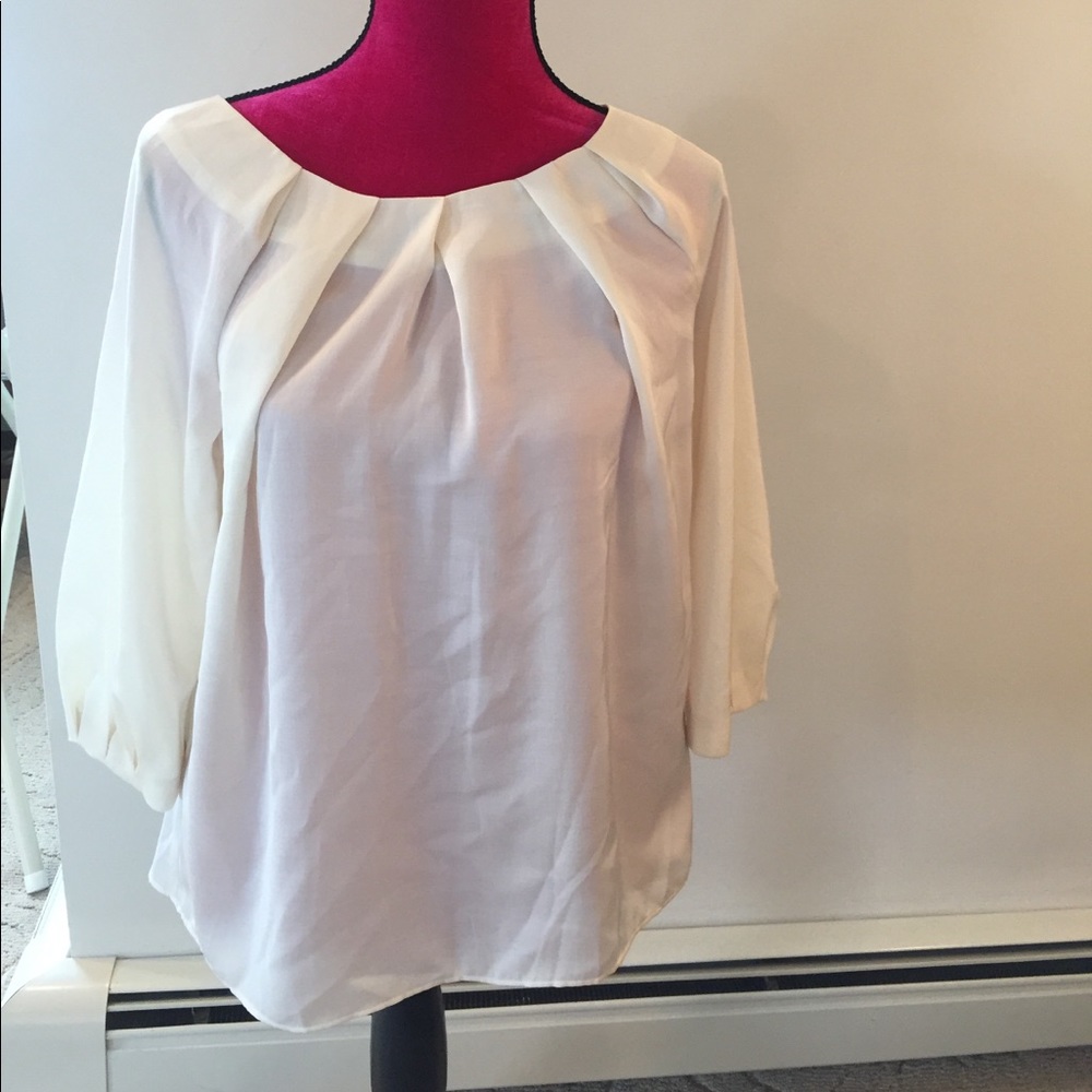 Talbots Satin Blouse