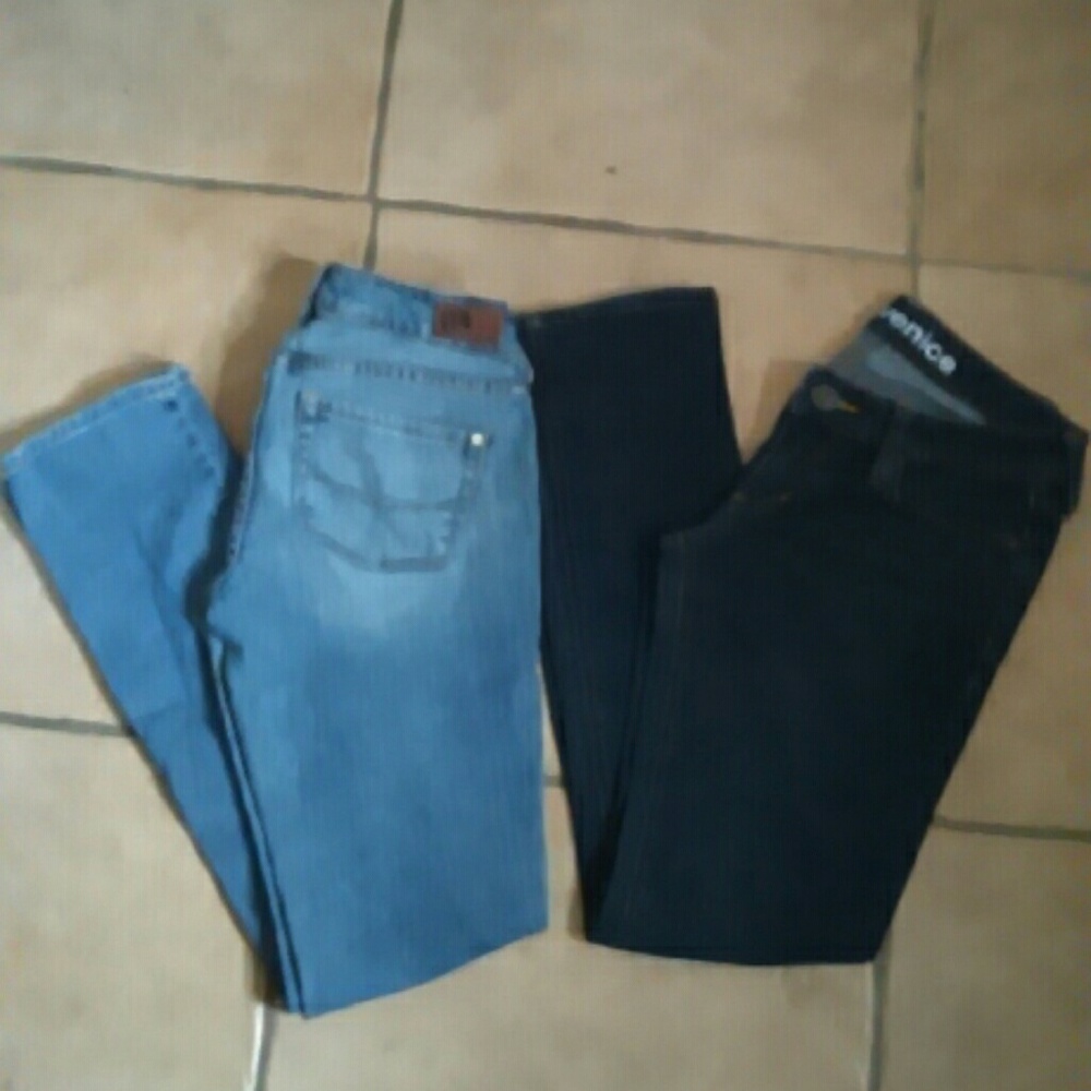 Two pairs of bullhead jeans