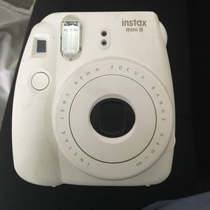 White instax mini 8