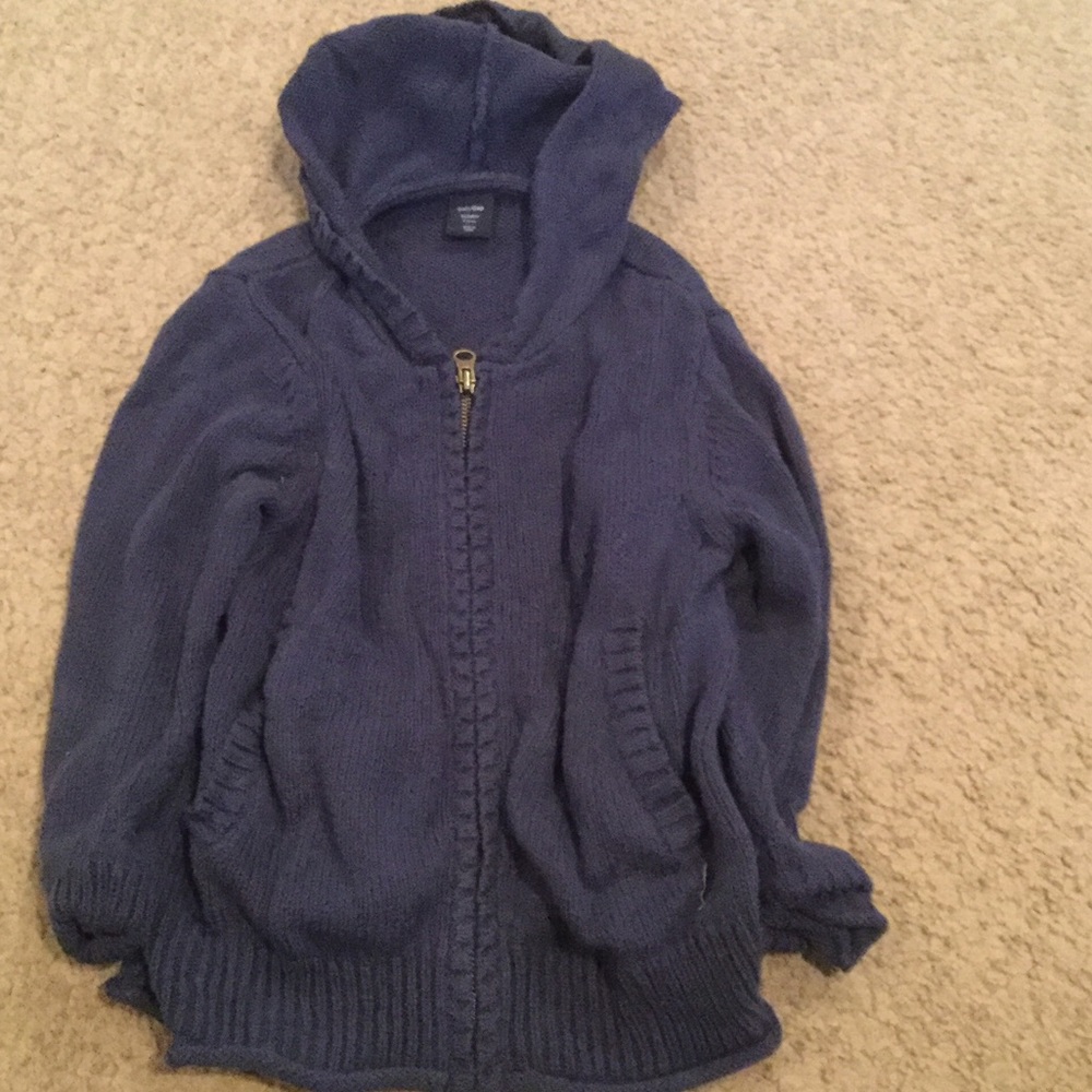 Baby Gap boys hooded sweater 4T