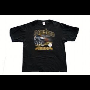 NFL Brand Pittsburgh Steelers Black/Yellow T-Shirt