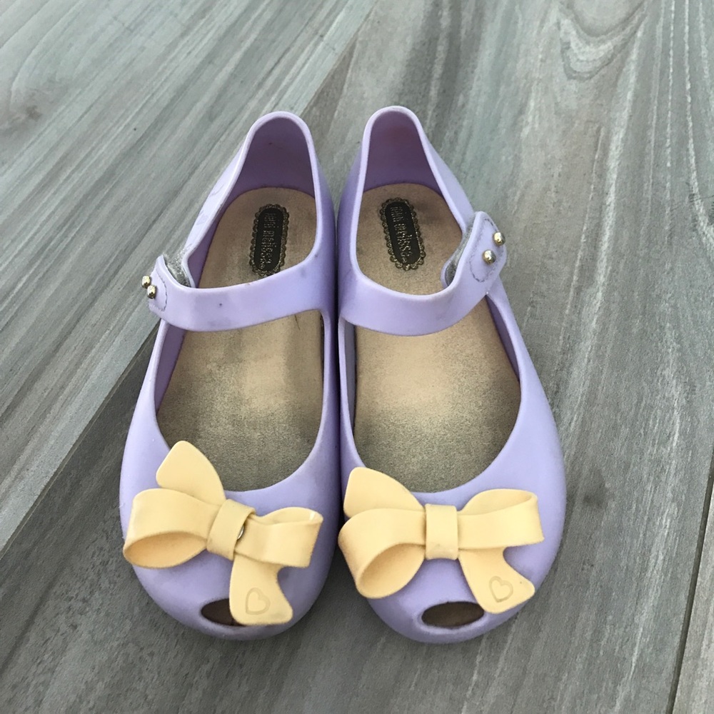 Mini Mellissa lilac shoes