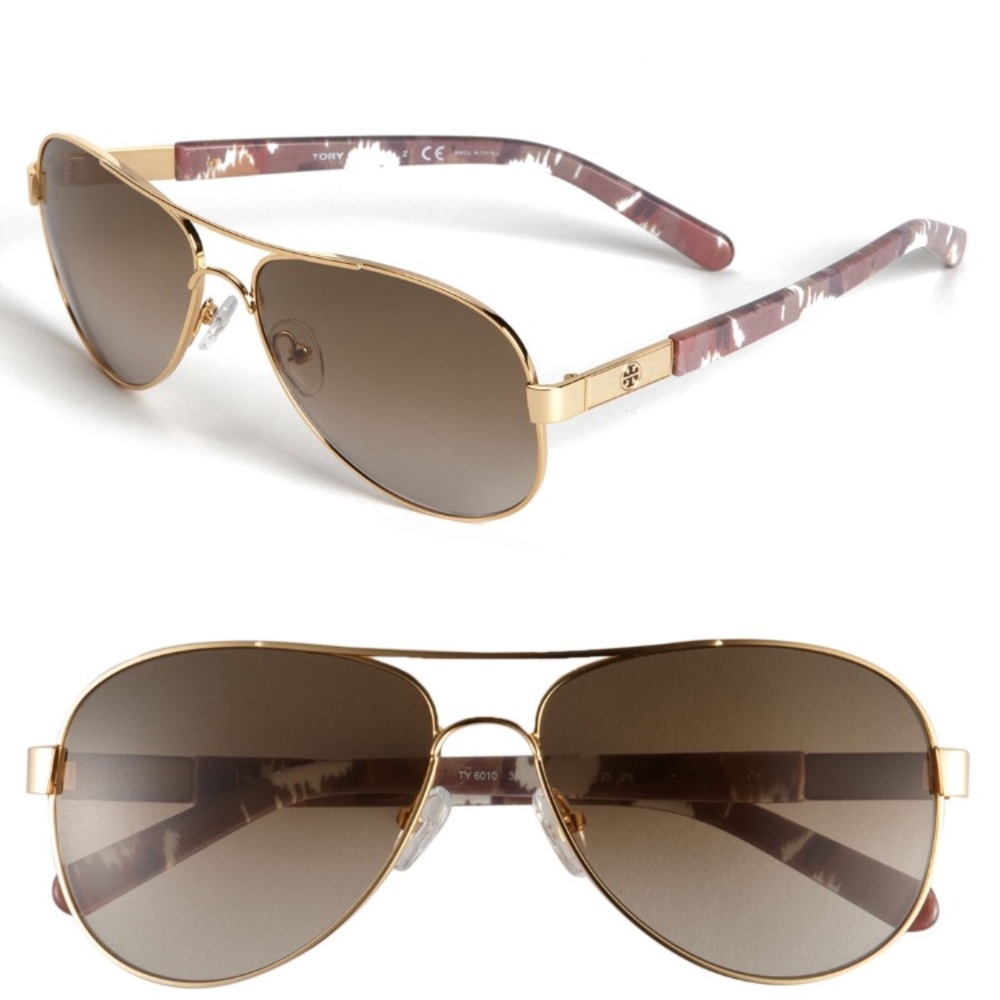 Tory Burch Aviator Sunglasses
