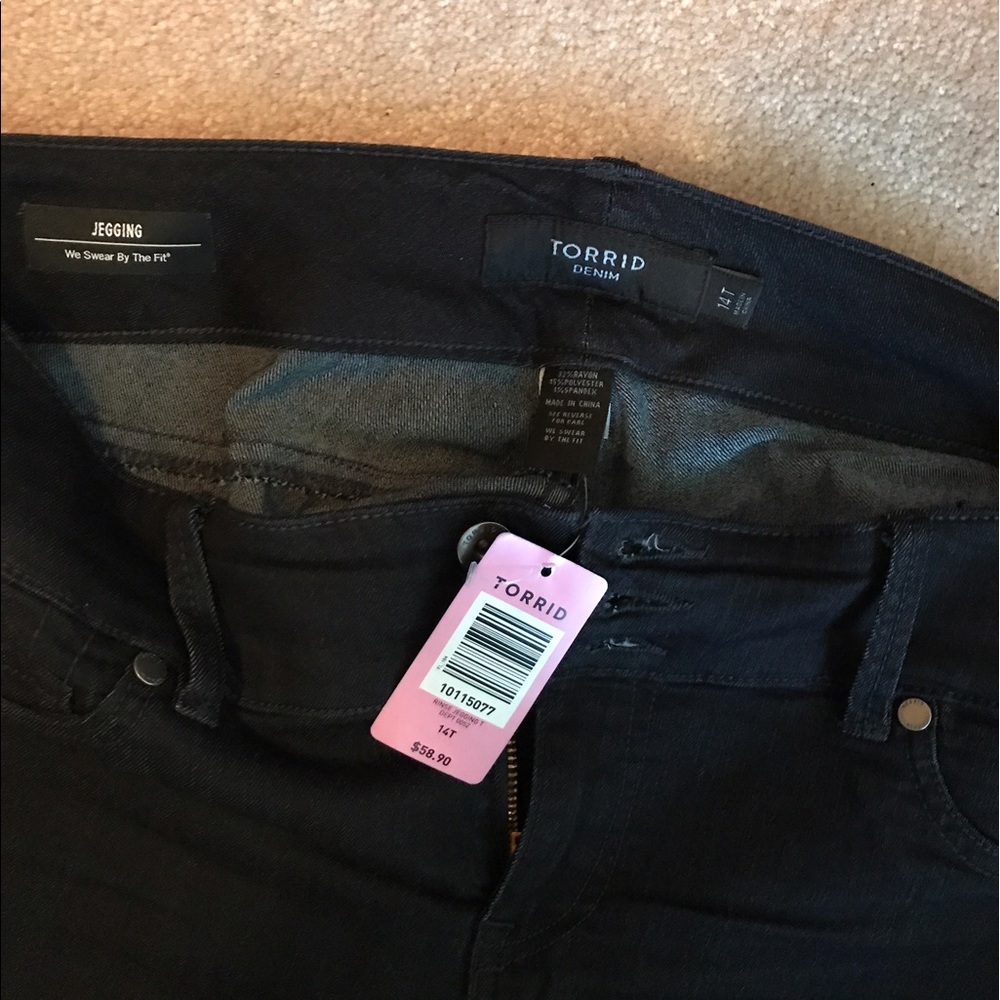 Torrid Dark Rinse Jean Jeggings