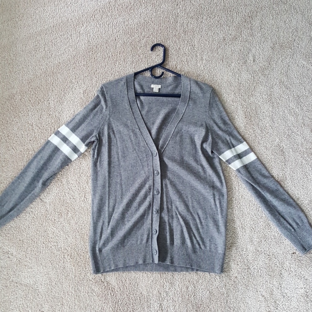 Jcrew wool blend cardigan