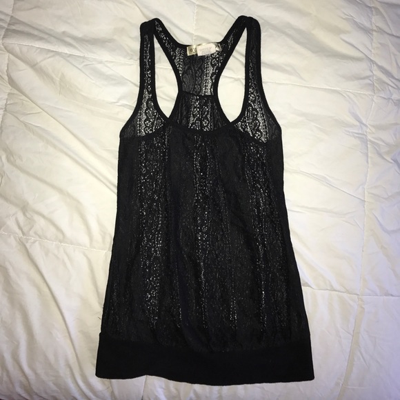 Lace racer back tank top - Picture 5 of 5
