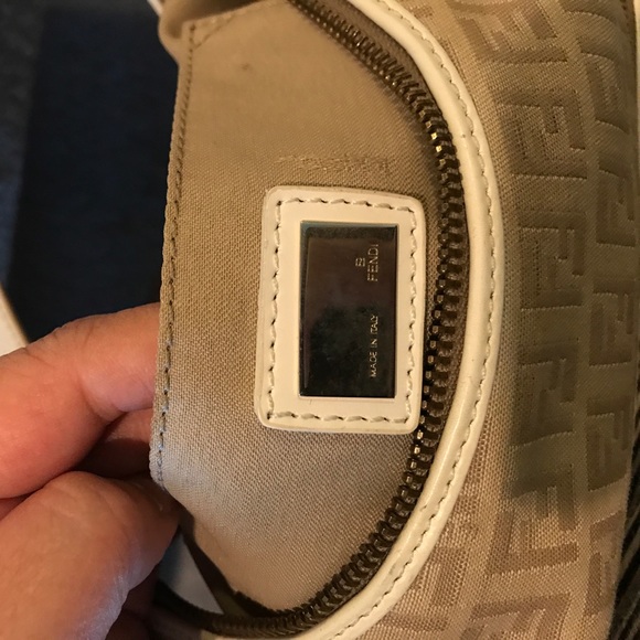 Fendi monogrammed, canvas satchel 🖤SOLD🖤 - Picture 3 of 8