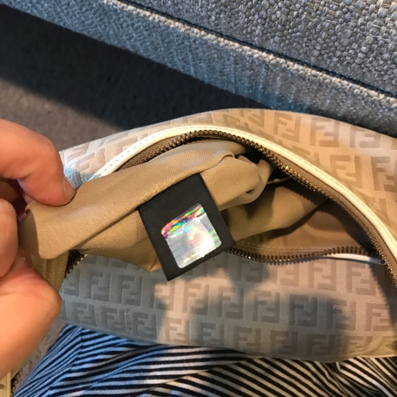 Fendi monogrammed, canvas satchel 🖤SOLD🖤 - Picture 6 of 8