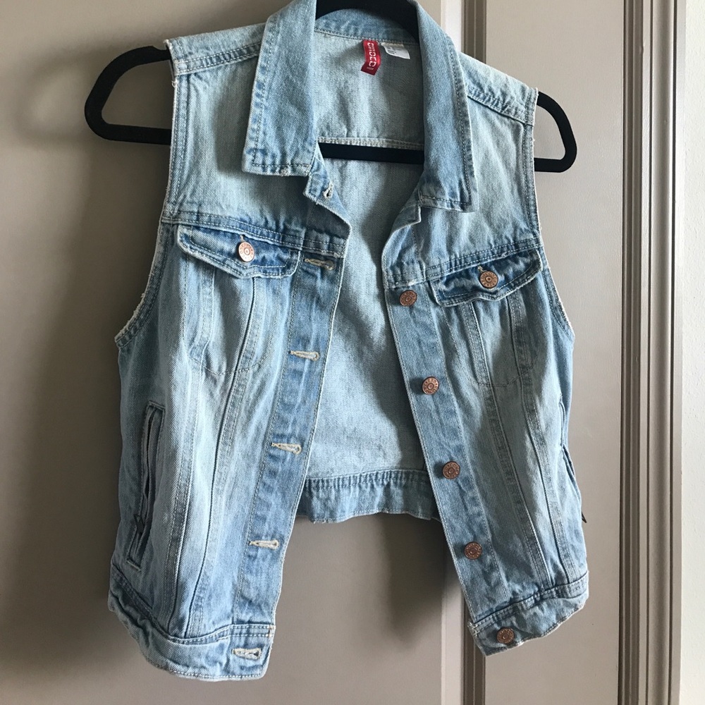 Denim vest