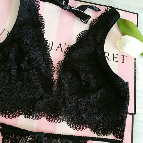 VICTORIA'S SECRET BRALETTE L & V-STRING L - Picture 6 of 6