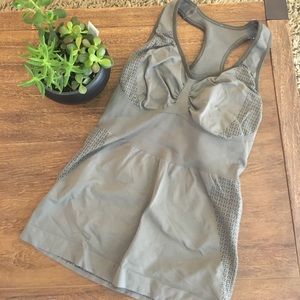 Lululemon Racerback Green Heart Rate Monitor Bra
