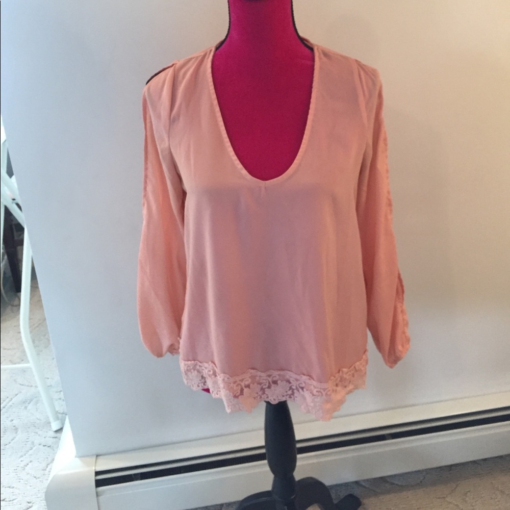 Tobi Pink Blouse