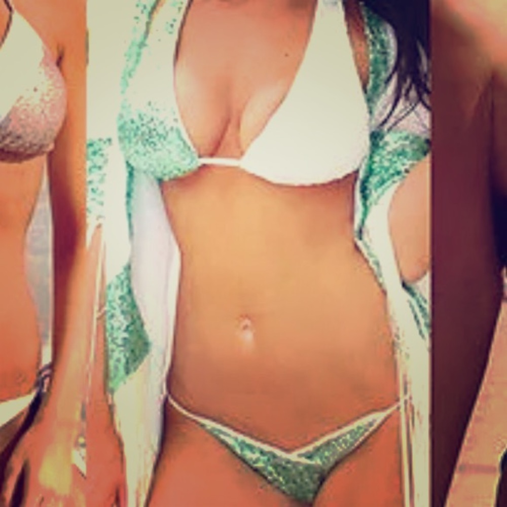 Sequin Bikini - Mint
