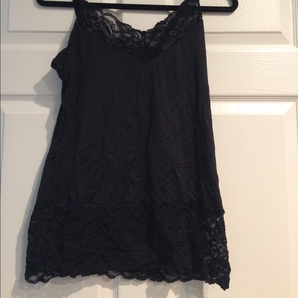 White house black market lace camisole size L