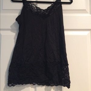 White house black market lace camisole size L