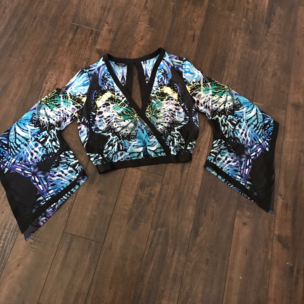 Bebe blouse sz s/p