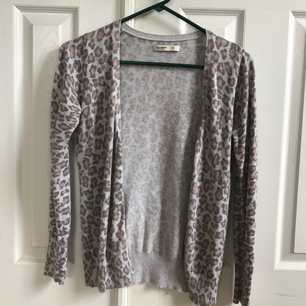 Leopard cardigan