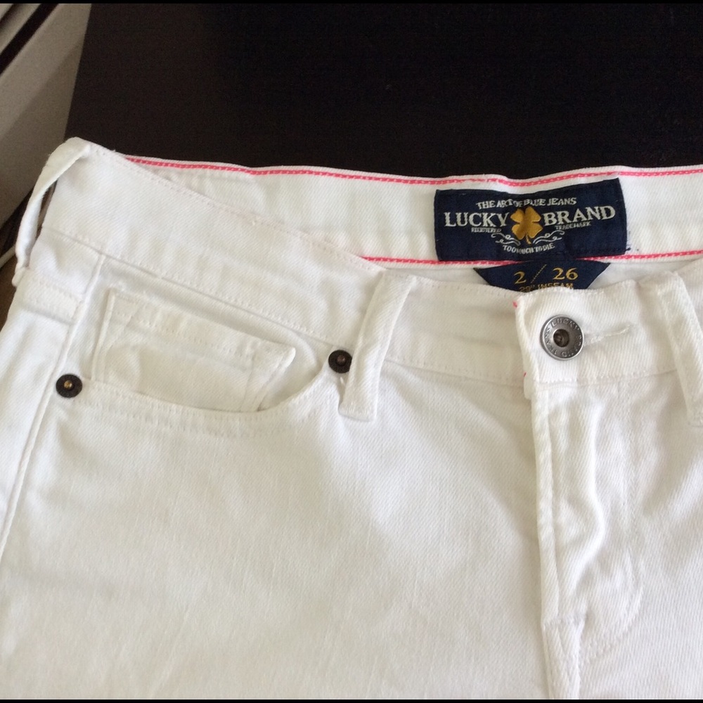 Lucky Brand White Jean