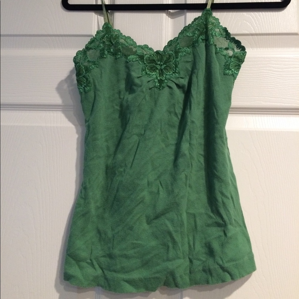 Banana Republic size l green camisole