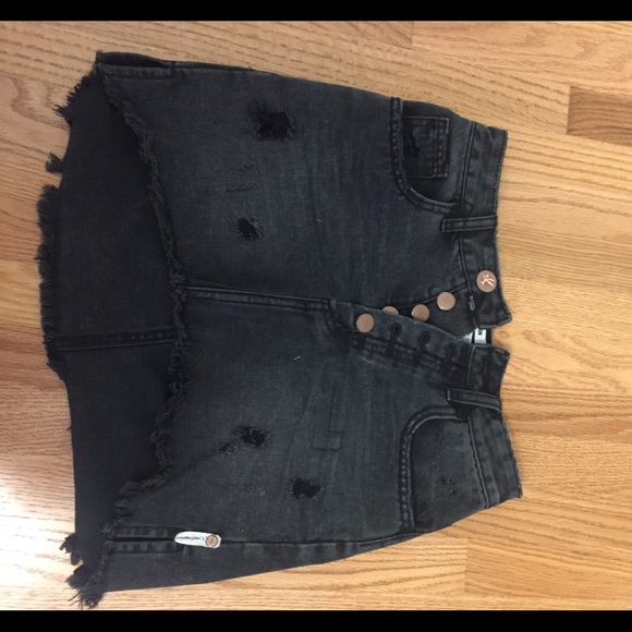 One Teaspoon Dresses & Skirts - One teaspoon charcoal skirt